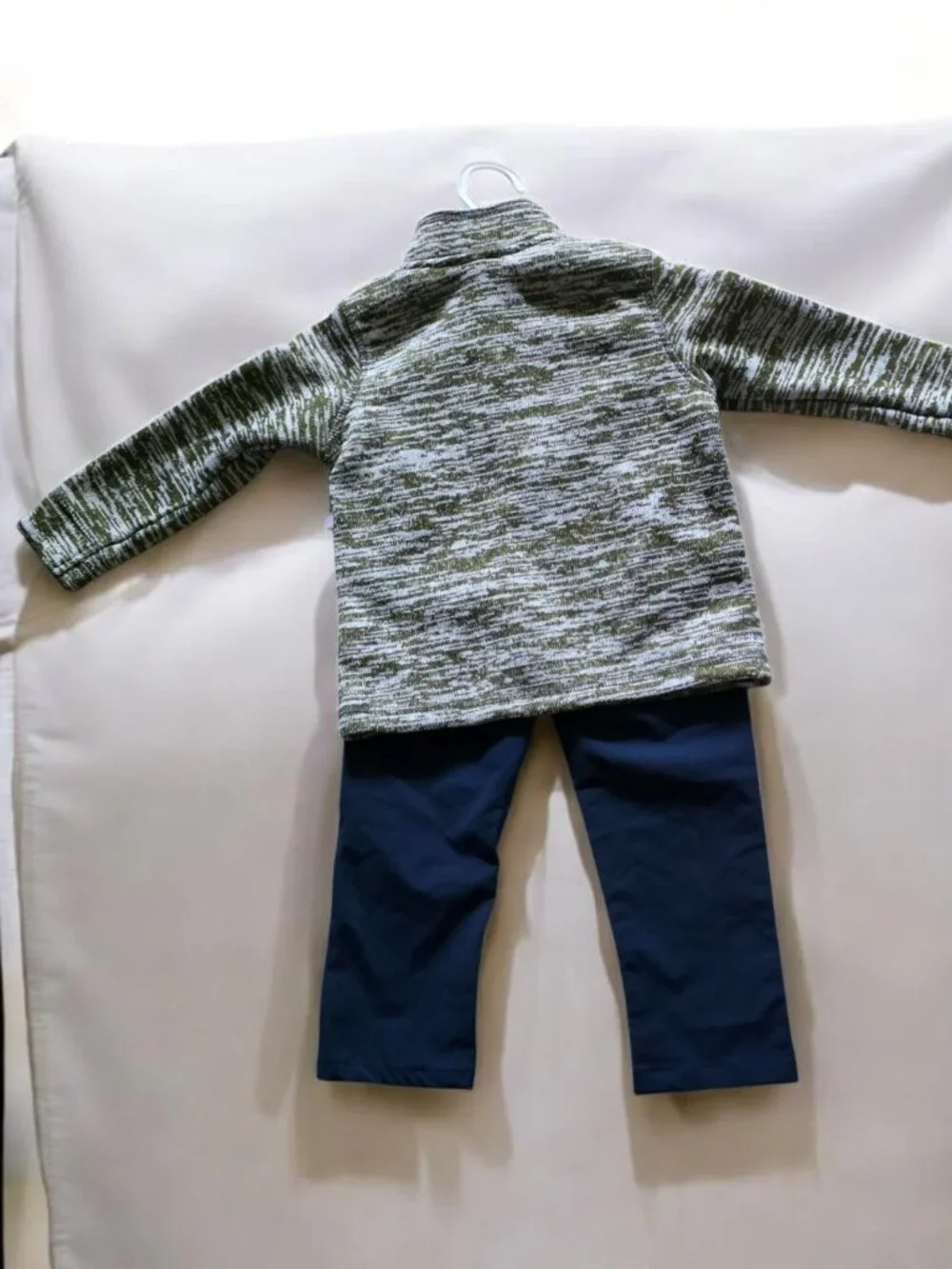 NWT EDDIE BAUER (24M) 2-Piece Fleece Quarter Zip Pullover and Joggers